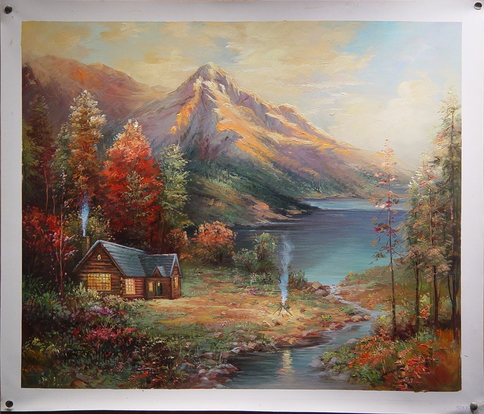 (image for) Reproductions of Thomas Kinkade's painting, NO.72